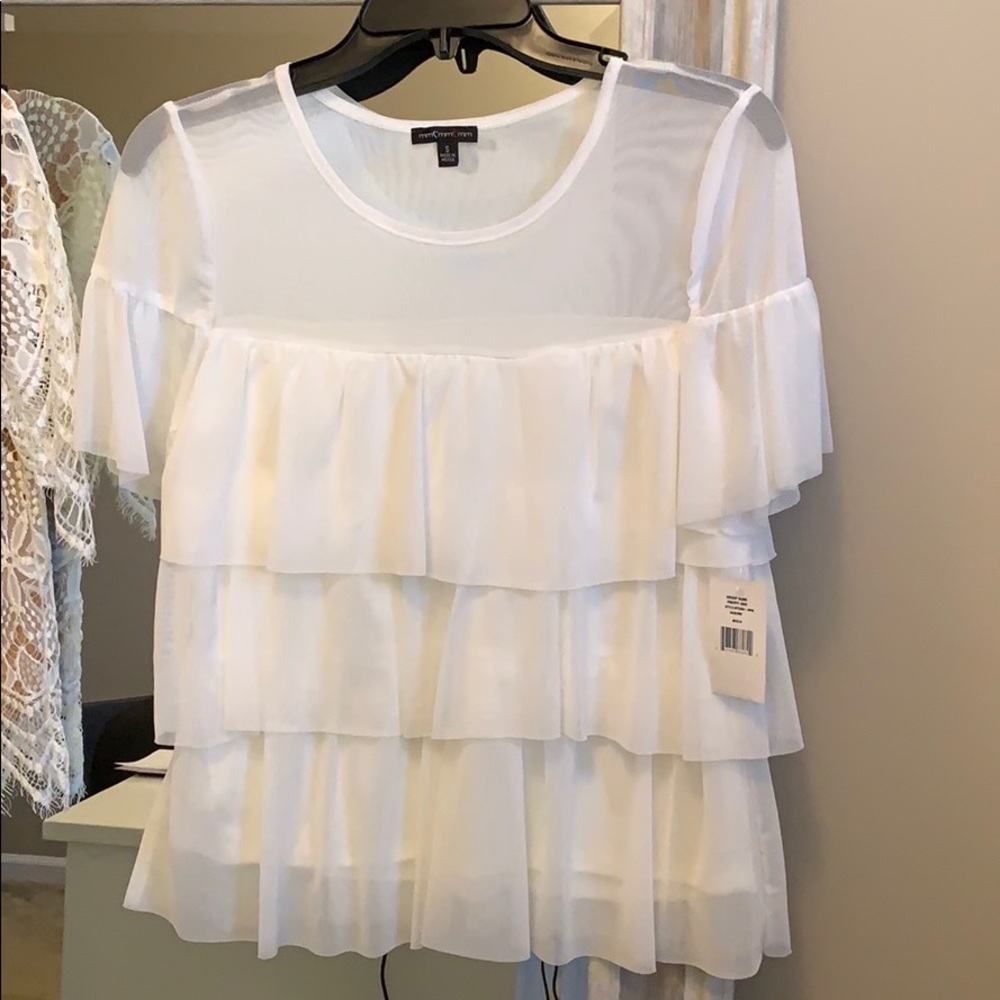 NEW with tags! Ruffled Top